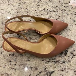 Michael Kors sling back heel pink rose sz 7